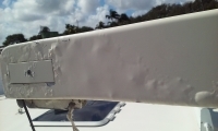 57ft Viking Davit repairs before pics.