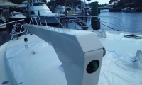 Finished Boat davit on Viking