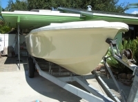 Mako awl grip boat paint finished.