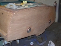 55 X Humphrey wooden race bought for Arlen Ness  