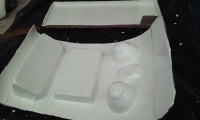  Bentley Kit car Mold project gel coat application 