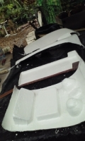  Bentley Kit car Mold project gel coat application 