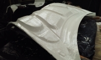 Bentley Kit car Mold project gel coat application 