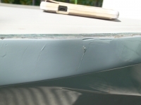 Toe rail cracks Boston Whaler