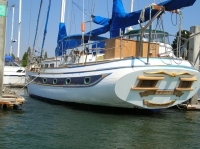  Wood restoration sail boat