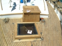  Wood restoration sail boat