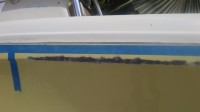  Yellow Gel Coat Damage
